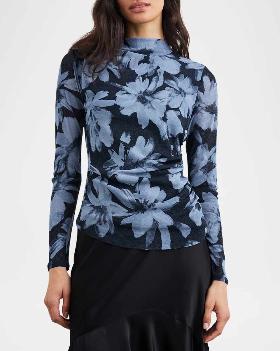 Joelle Mock-Neck Top